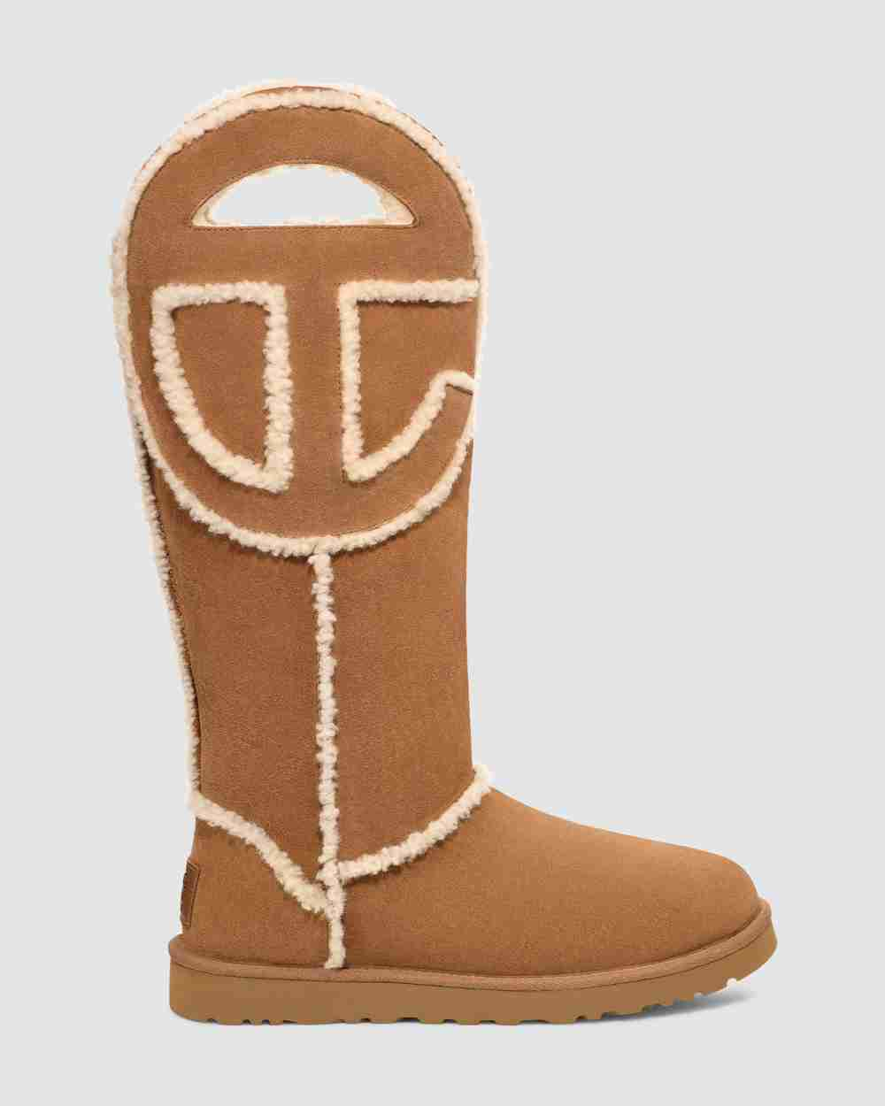 All Gender UGG X TELFAR Logo Tall Boot Chestnut | UGG