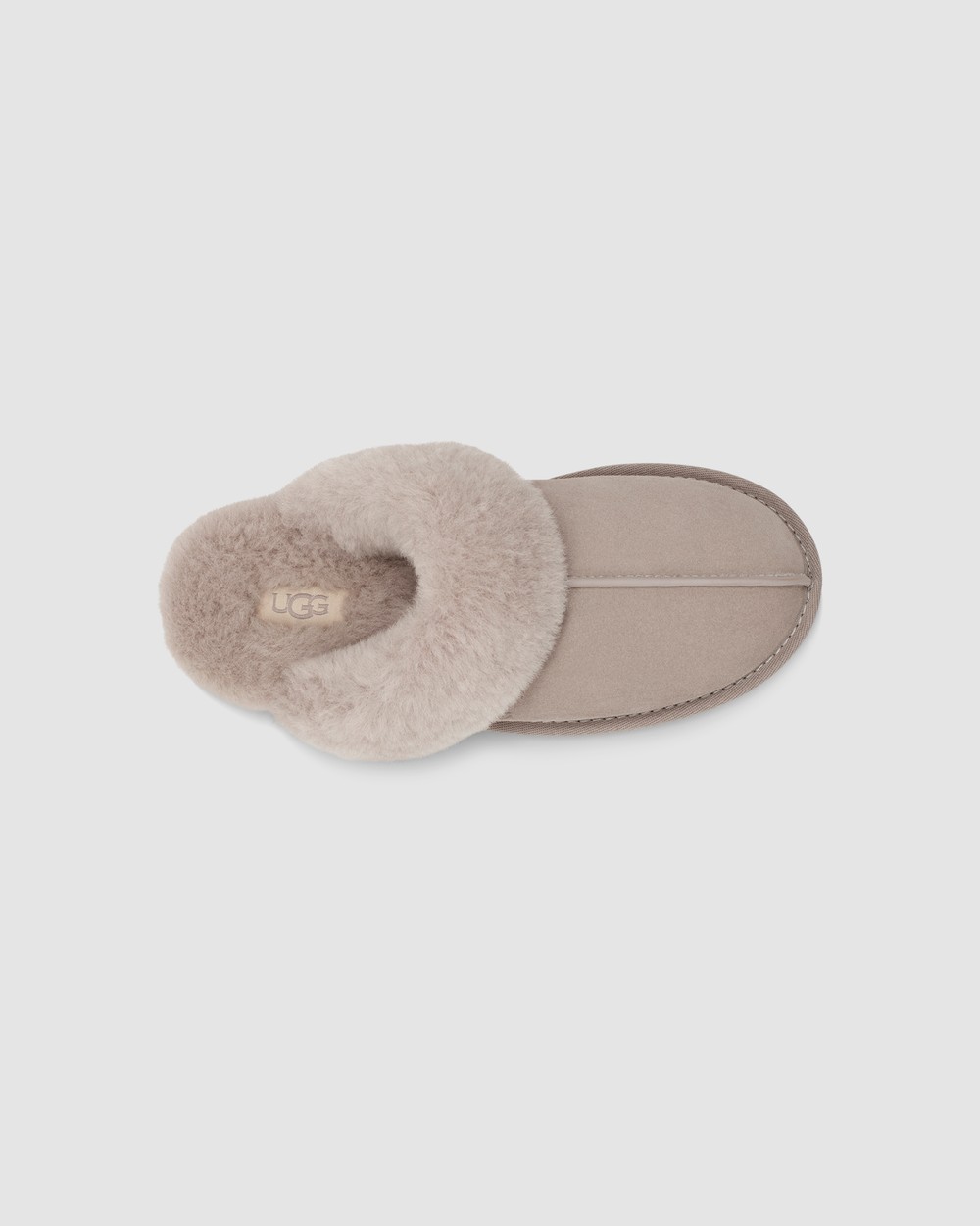 Ugg light grey shop scuffette ii slippers