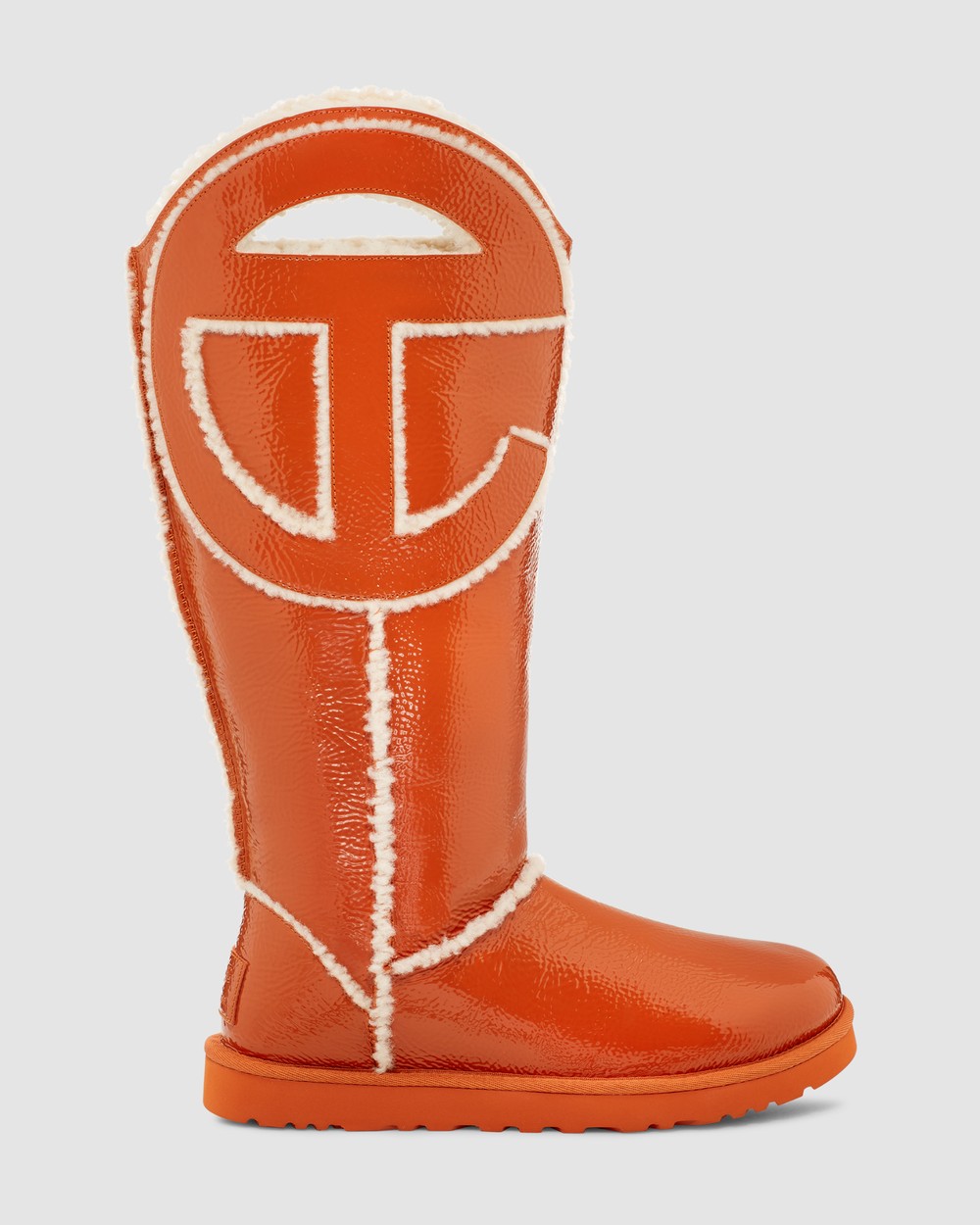 Ugg x Telfar Logo Tall Crinkle - Spicy Pumpkin US Mens 11