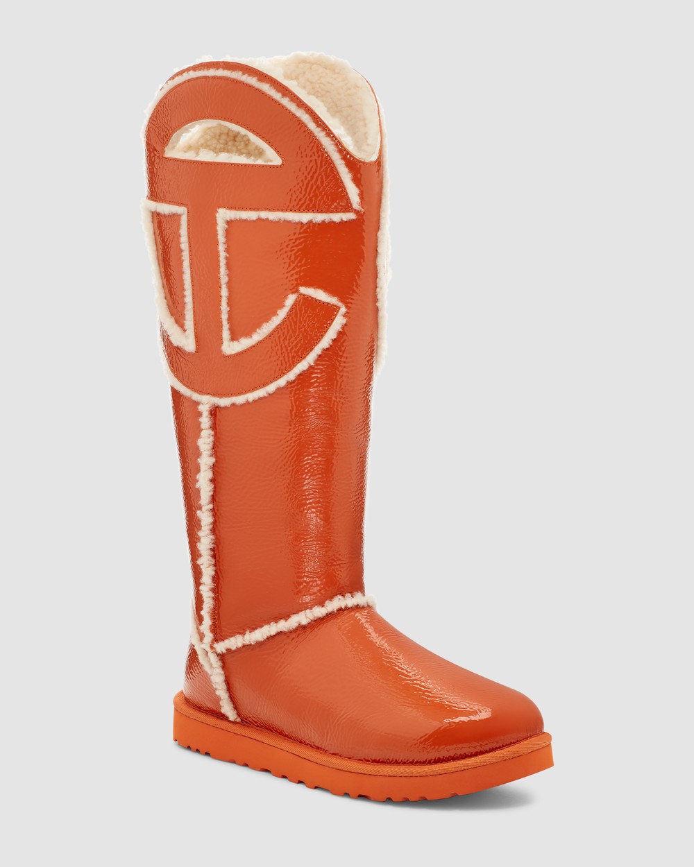 All Gender UGG X TELFAR Logo Tall Boot Spicy Pumpkin UGG