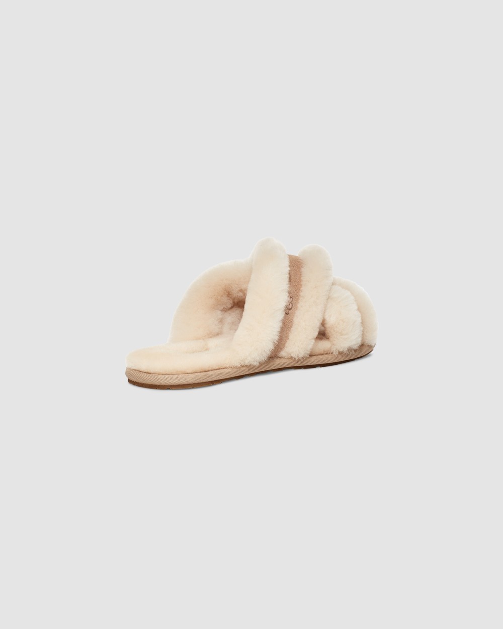 Ugg shearling flip flops on sale