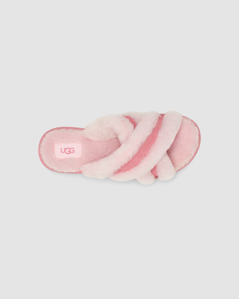 Pink slipper uggs hotsell