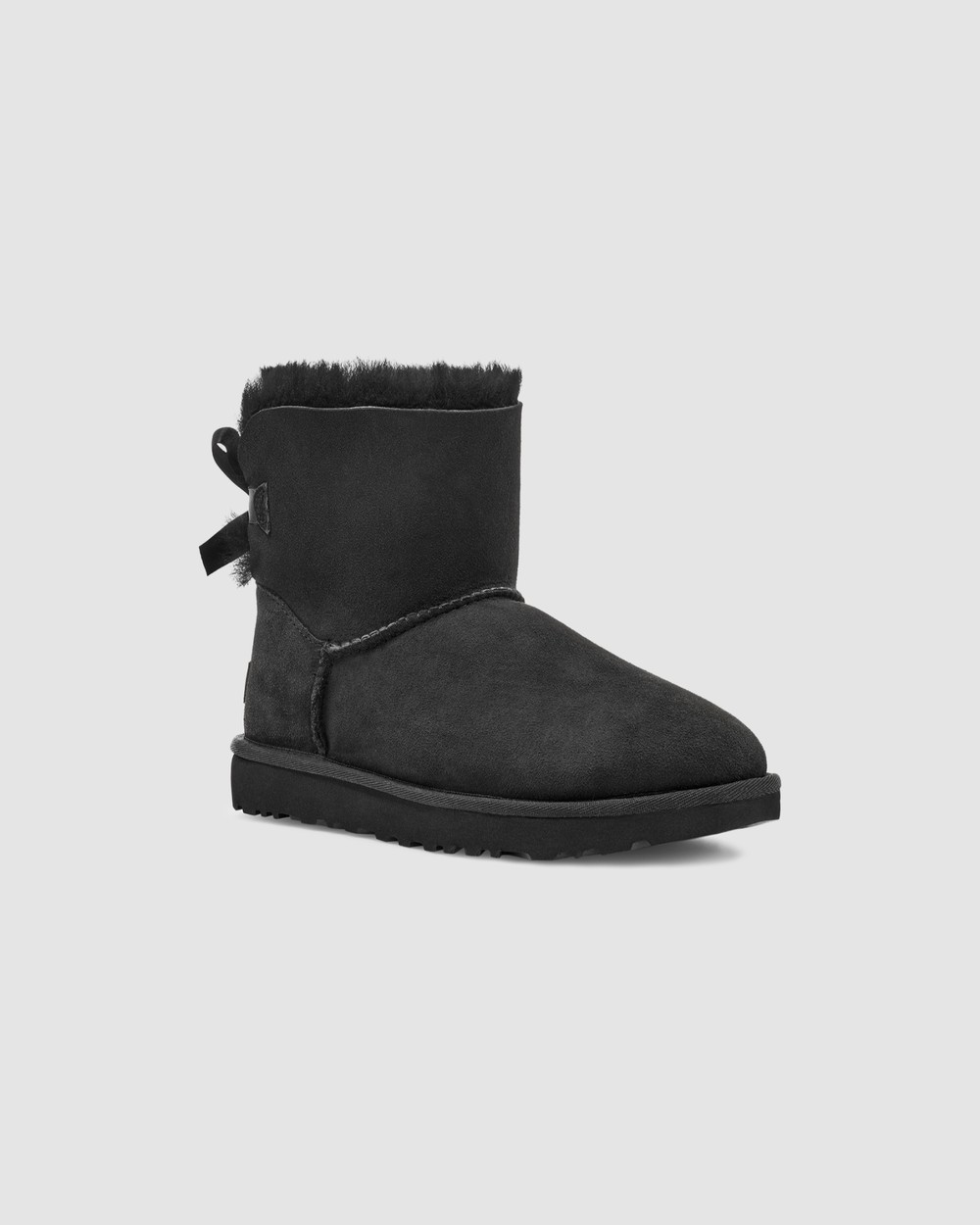 Black uggs with clearance bows on back