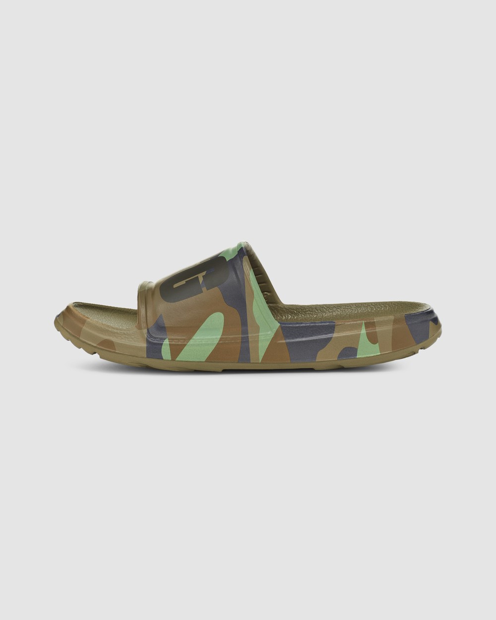 Nike benassi slides best sale camo