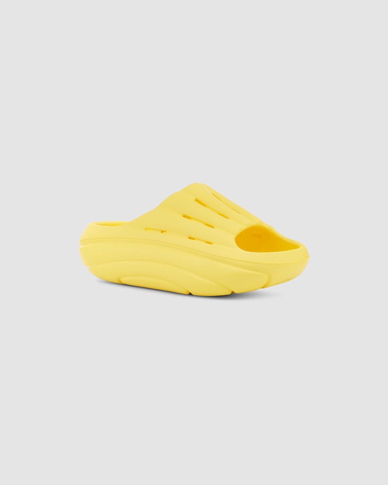 Uggs slides yellow cheap