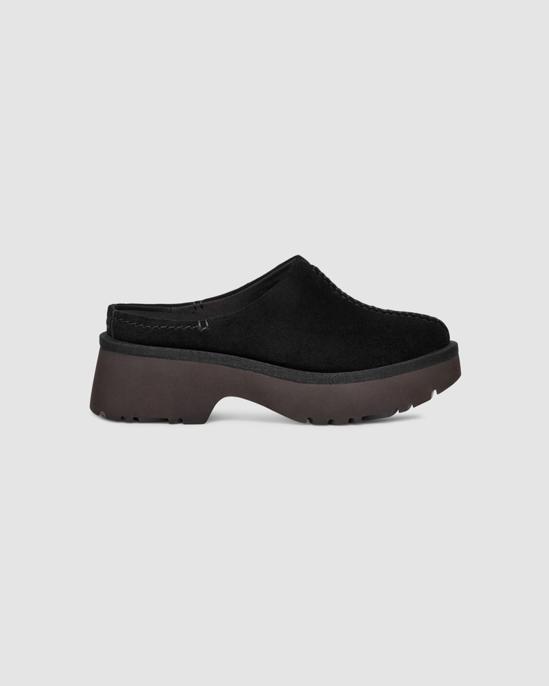 Fran nubuck black clogs clearance
