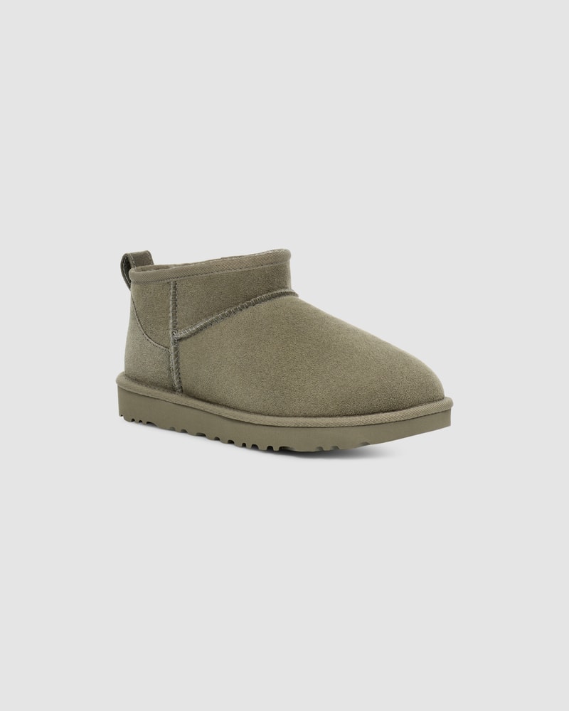 Classic Ultra Mini Moss Green UGG