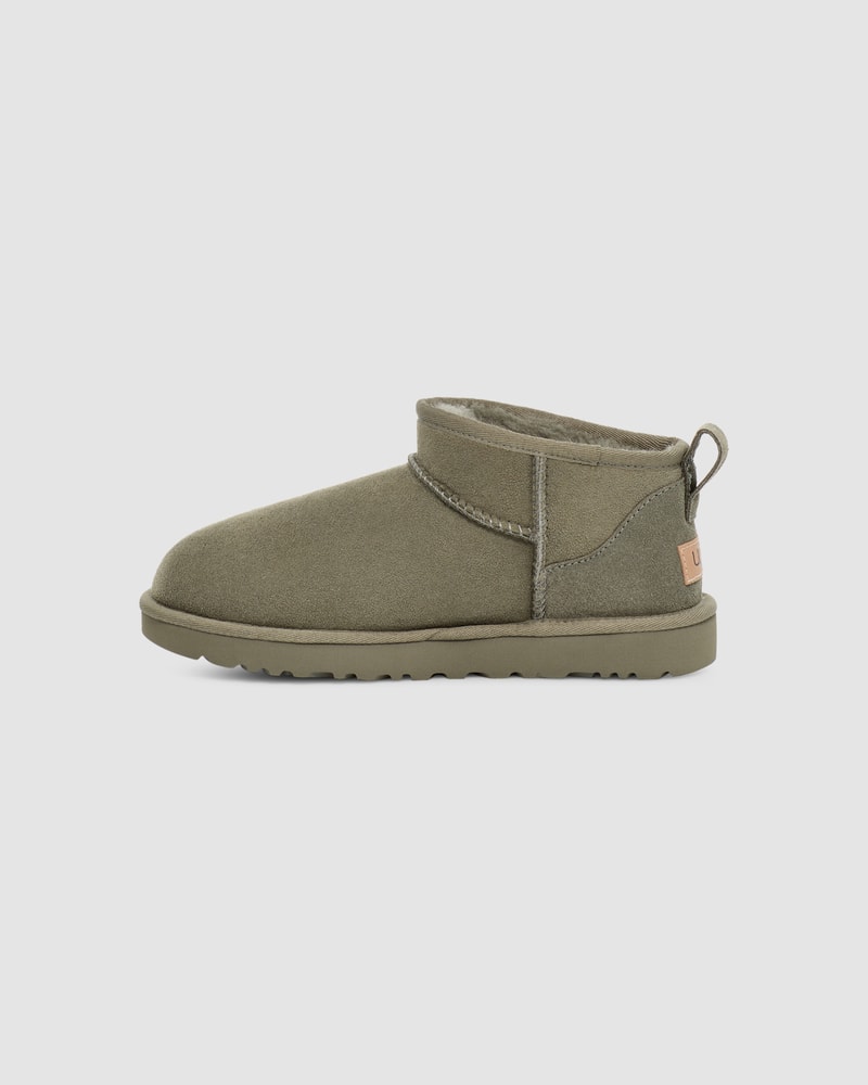 Classic Ultra Mini Moss Green UGG
