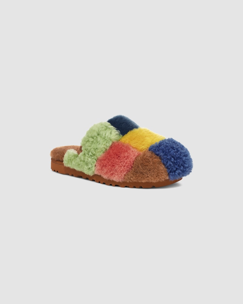 UGG X The Elder Statesman Patchwork Slide Multi UGG