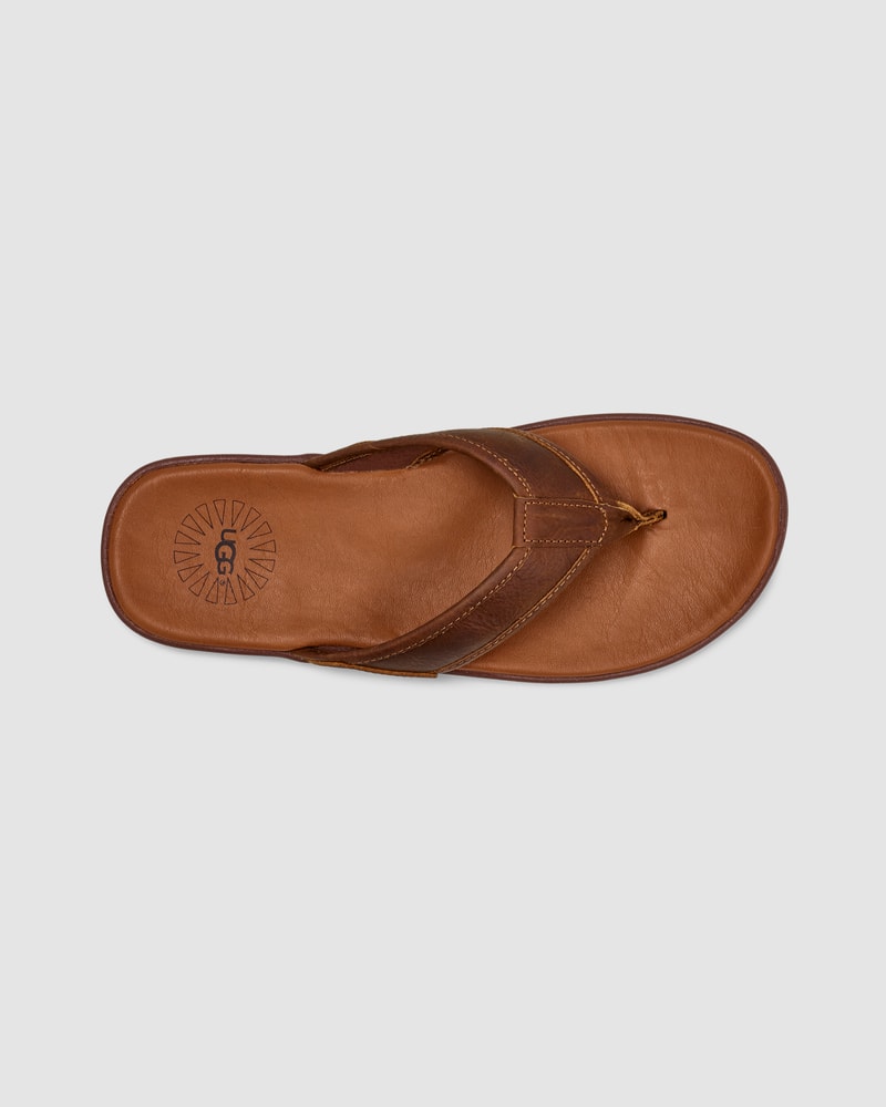 Ugg seaside deals leather flip flop