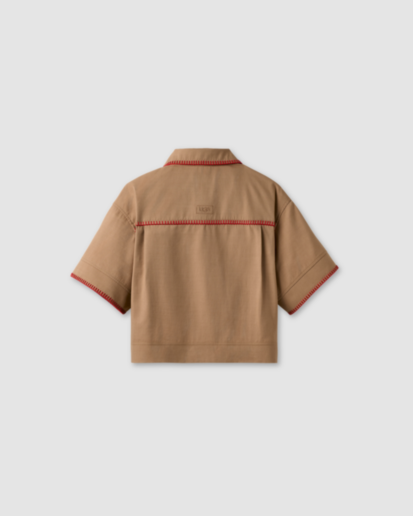 Nathalia SS Button Up Top