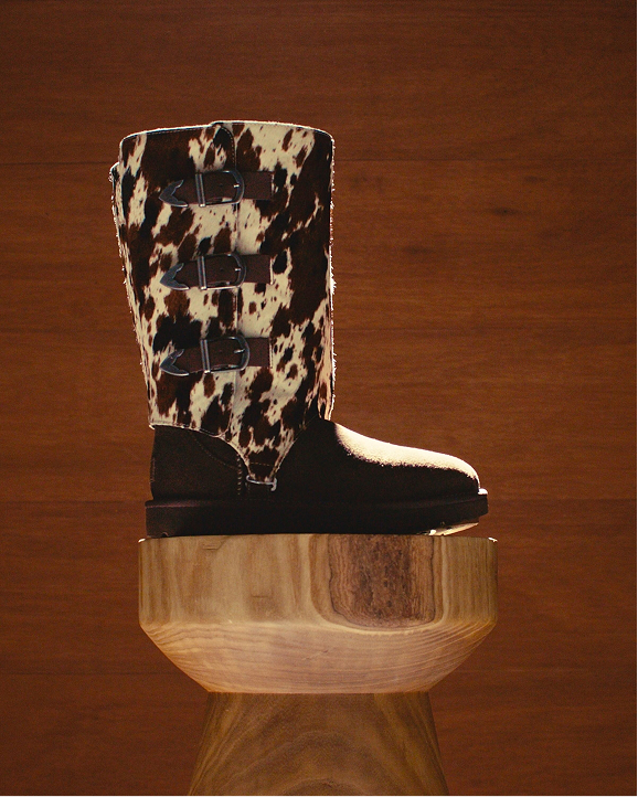 UGG Western Cow Print Back
