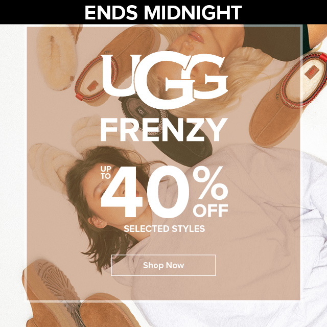 UGG Frenzy Sale up to 40% off 