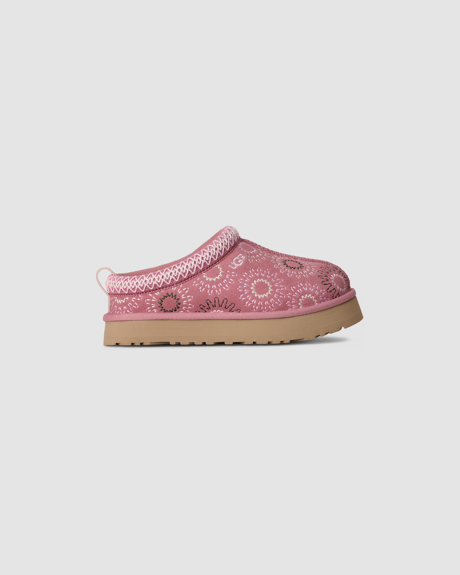 ♥*♥様 UGG アンスレー ブロッサム モカシン サクラ刺繍 ピンク Tazz Sun Stitch Horizon Pink | UGG