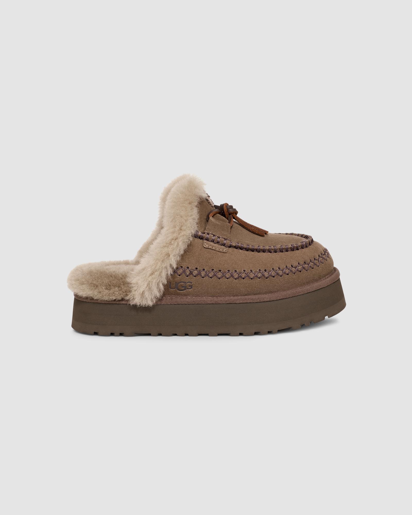 靴 UGG WOMENS DISQUETTE Women's Disquette Alpine Slipper in Chestnut | UGG