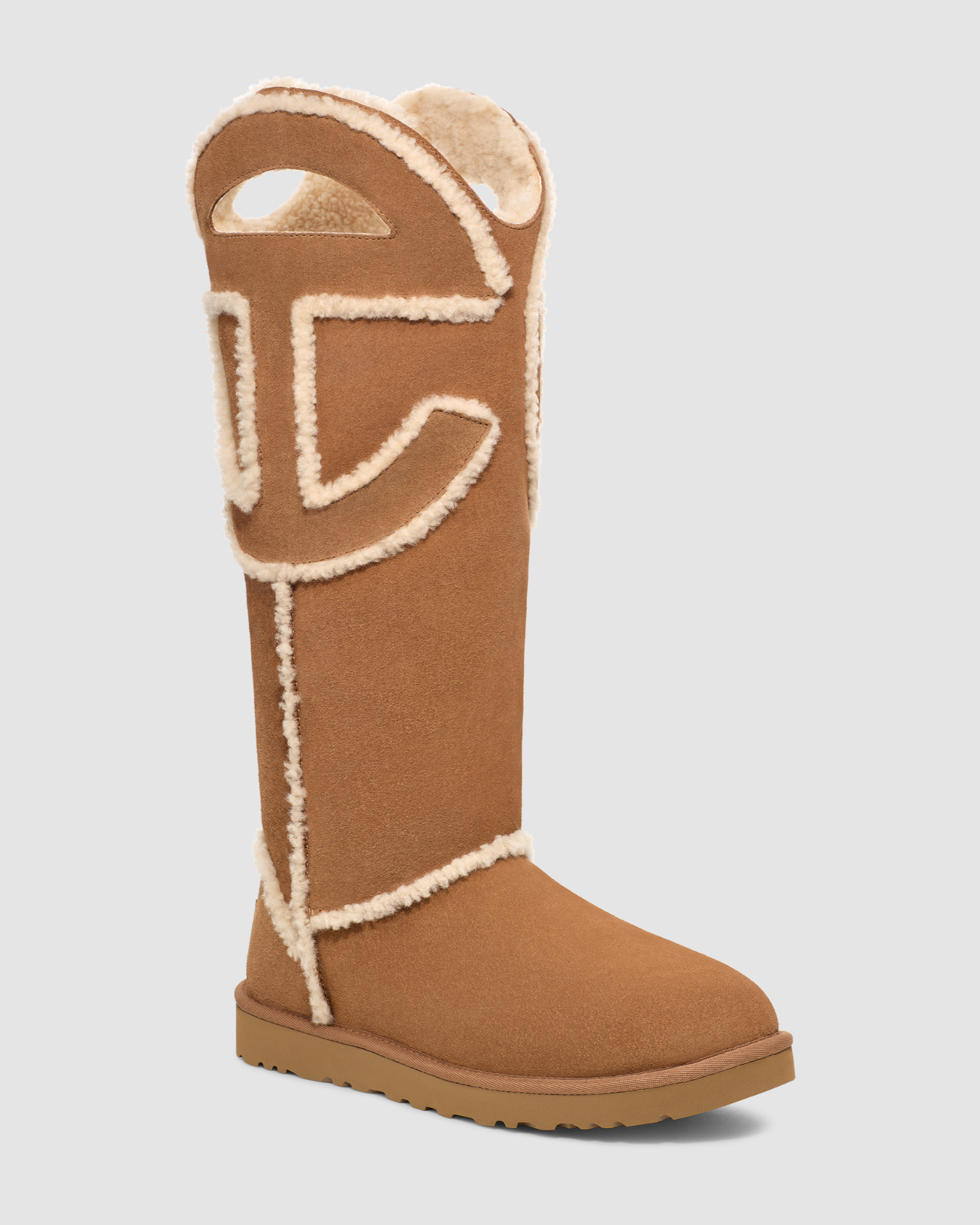 【UGG】★ロングブーツ★ UGG x TELFAR Logo Tall Boot UGG X TELFAR LOGO TALL SPICY PUMPKIN CRINKLE ALL GENDER