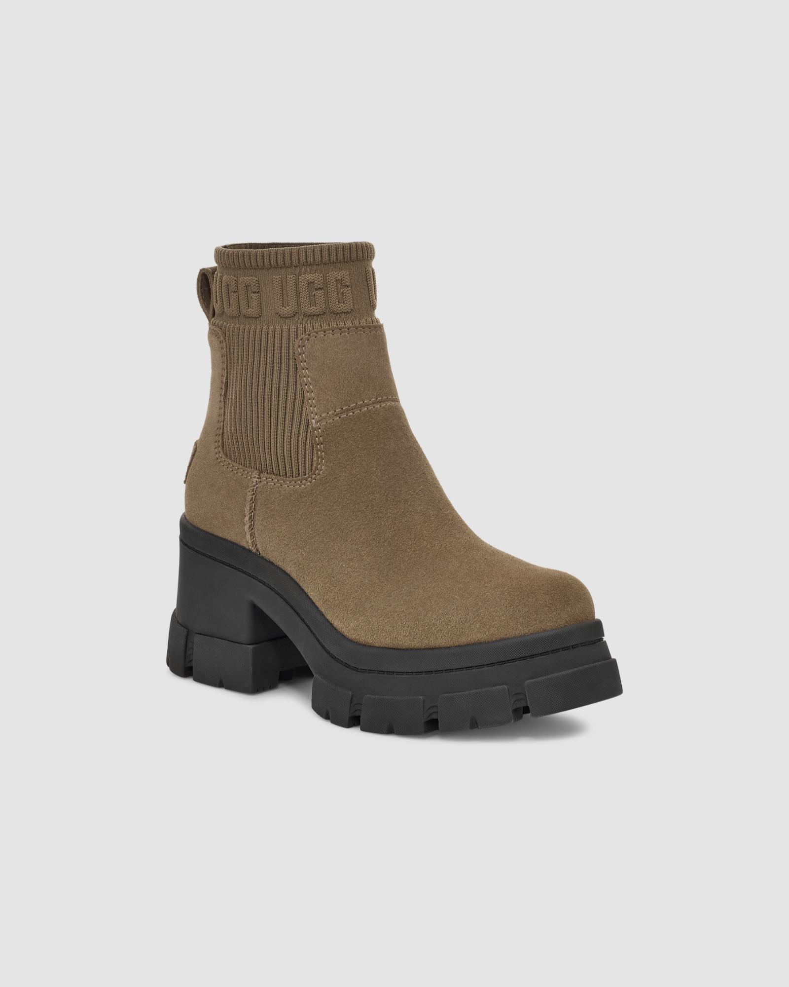 新色♪【UGG 】 Brooklyn Chelsea☆美脚効果 Women's Brooklyn Chelsea Boot in Hickory | UGG
