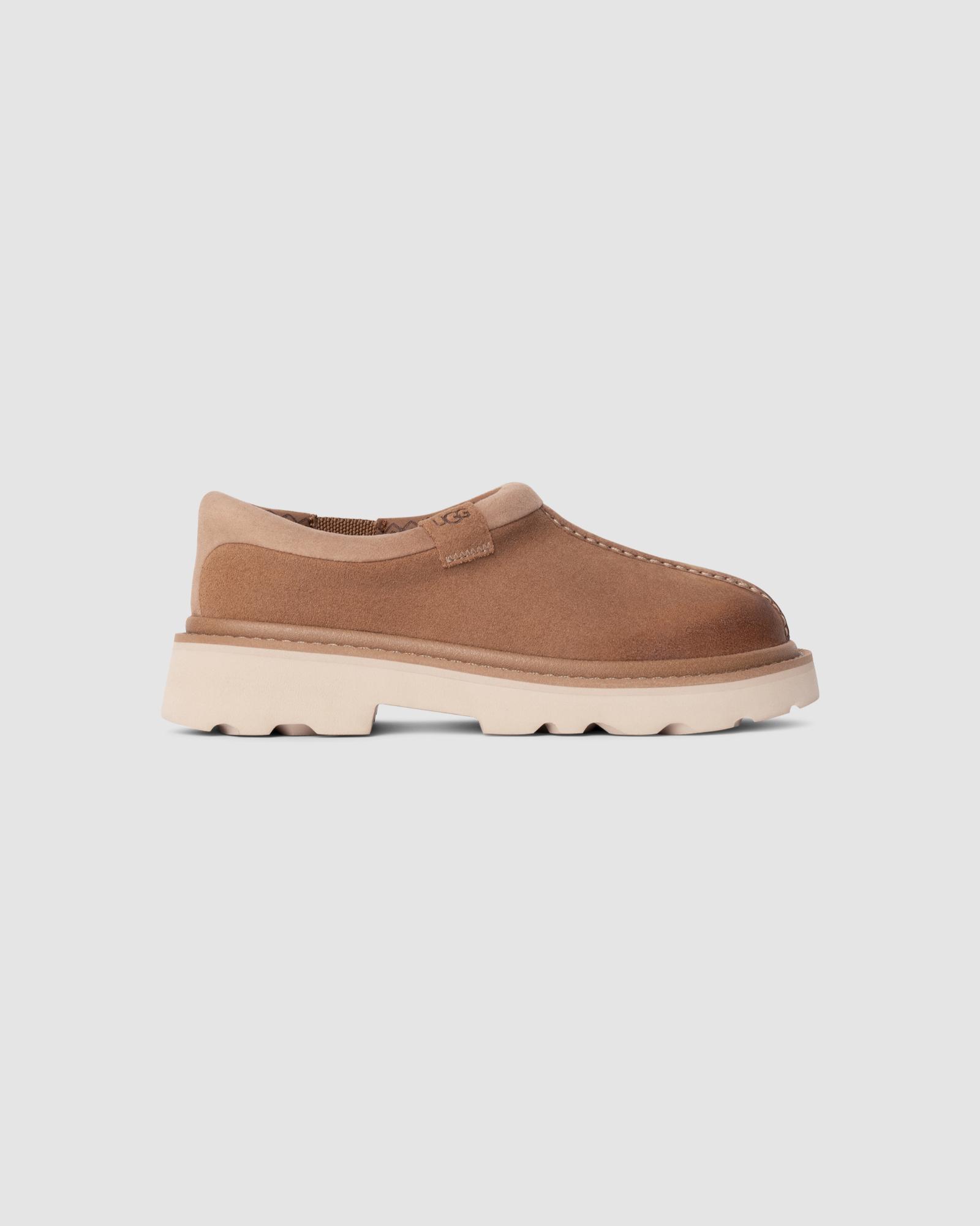 UGG SS25 Sand suede Tasman slip-ons (1166913 MDSD)
