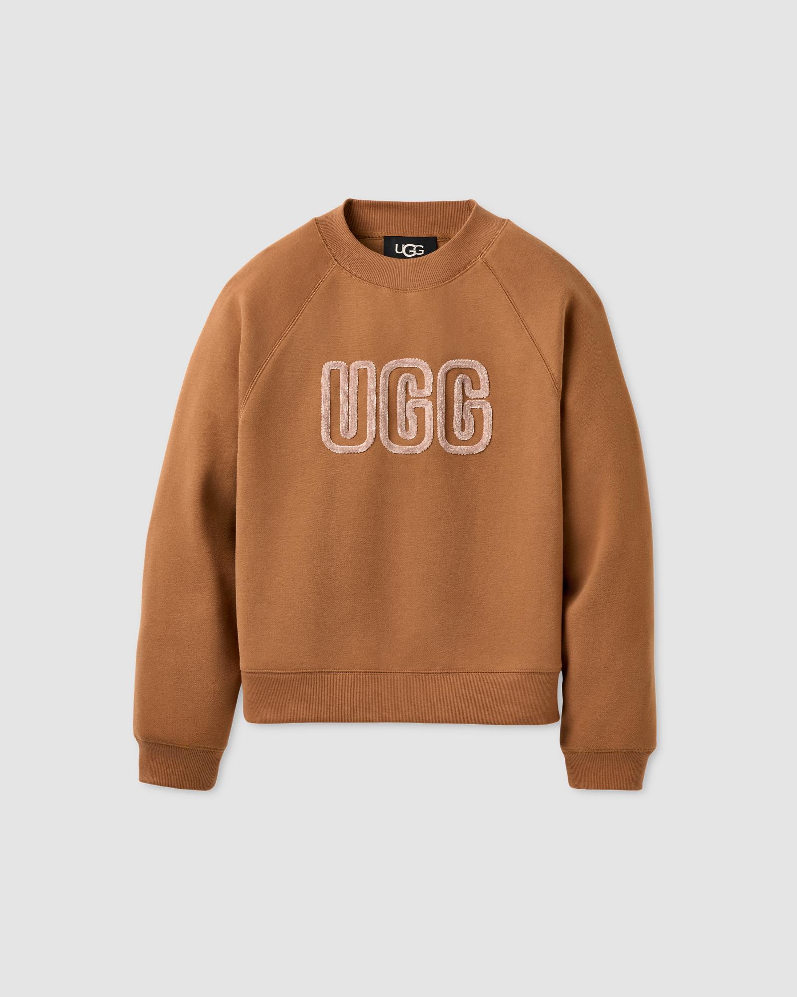 UGG Logo Crewneck　トレーナー UGG Logo Crewneck Chestnut | UGG