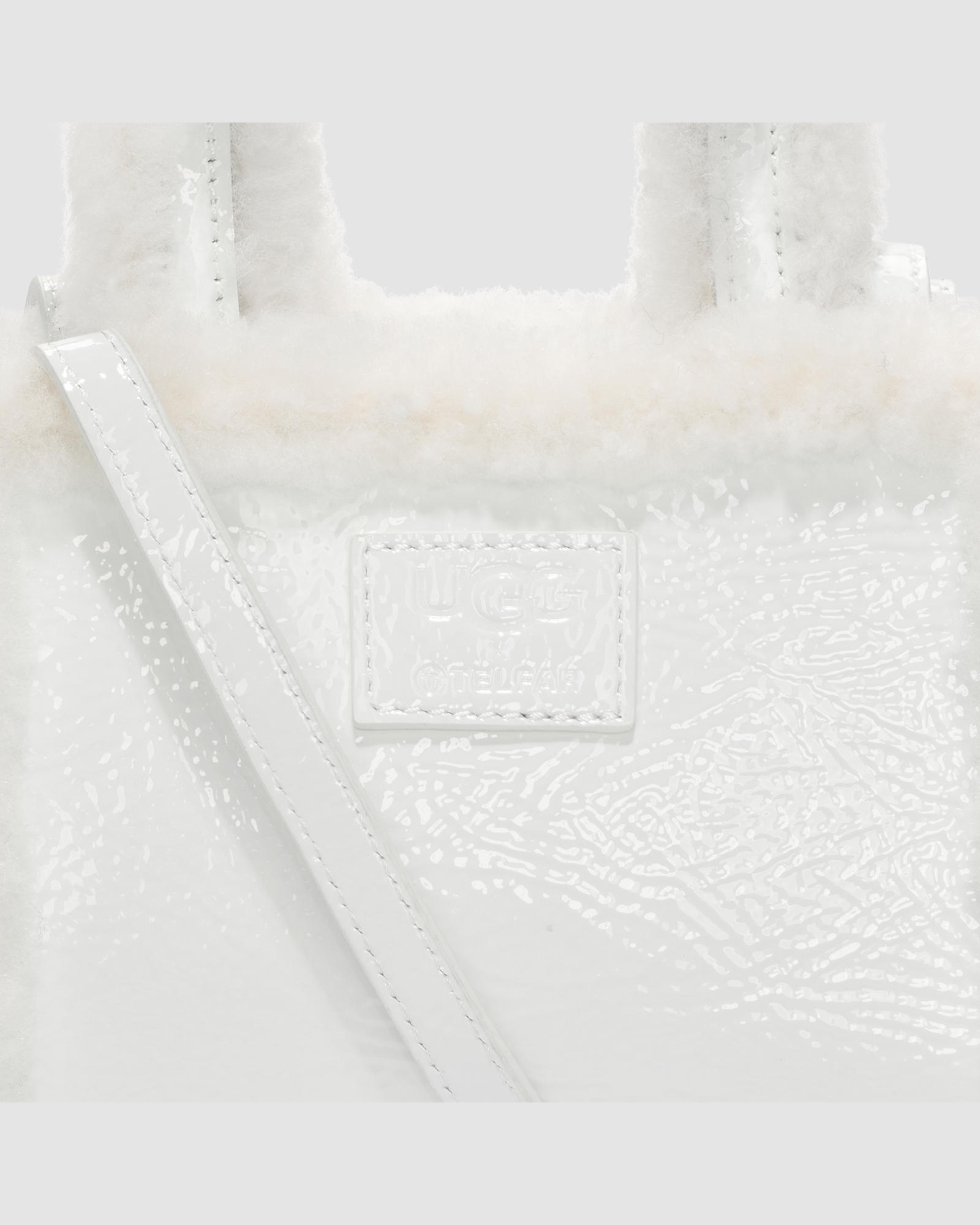 UGG x Telfar スモール ショッピングバッグ クリンクル ホワイト UGG x TELFAR Small Shopper Crinkle - White