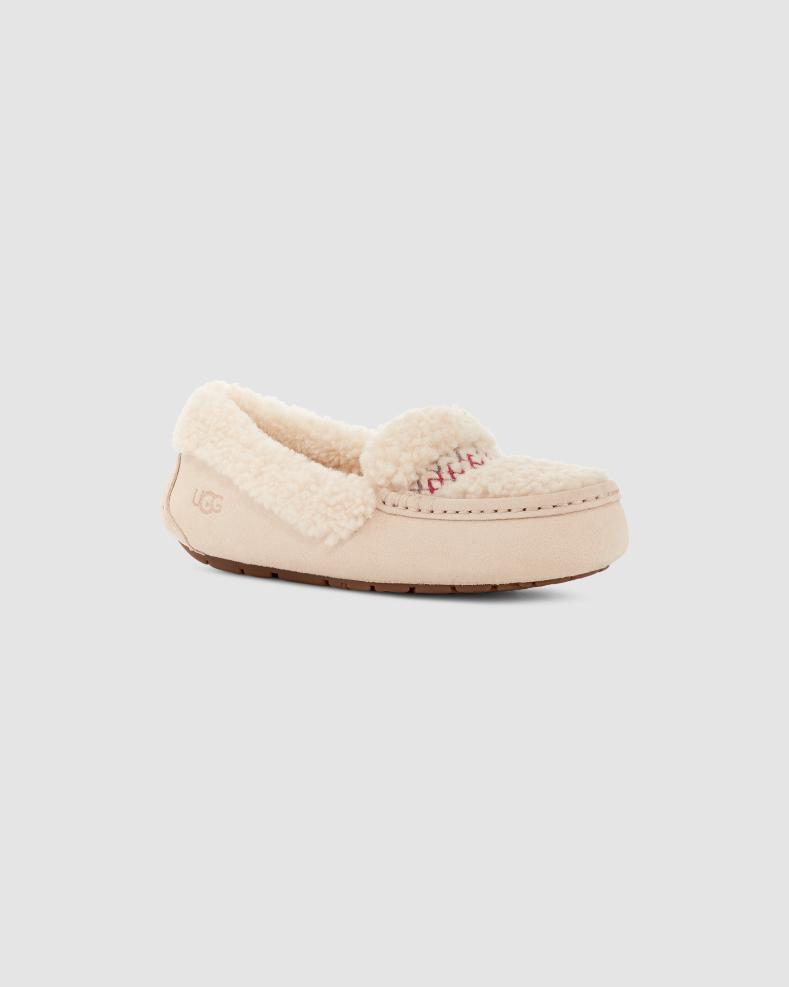 新品アグ UGG ANSLEY BRAID アンスレー ブレイド モカシン Ansley Heritage Braid Natural | UGG