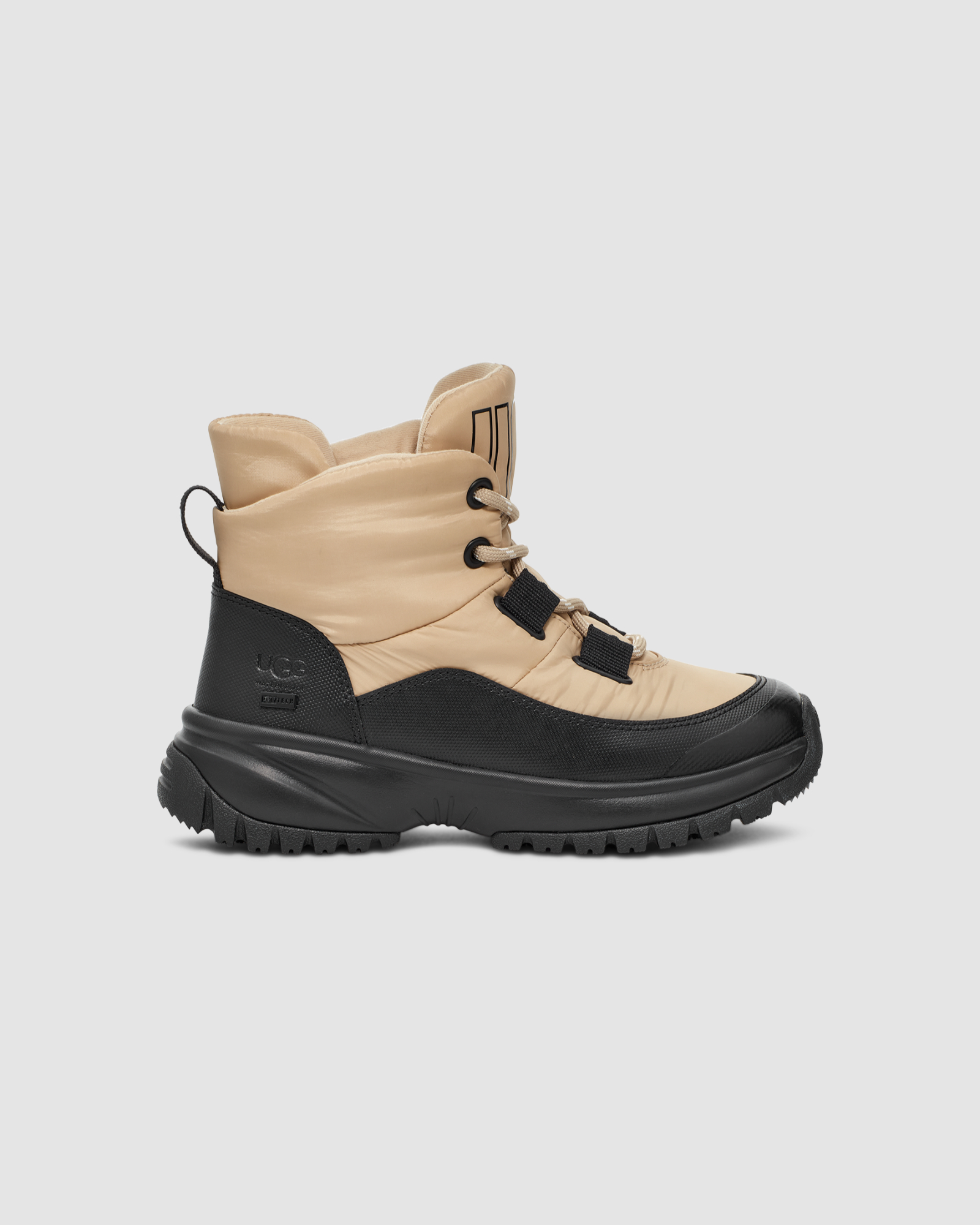 ゆと Yose Puffer Lace Mustard Seed | UGG