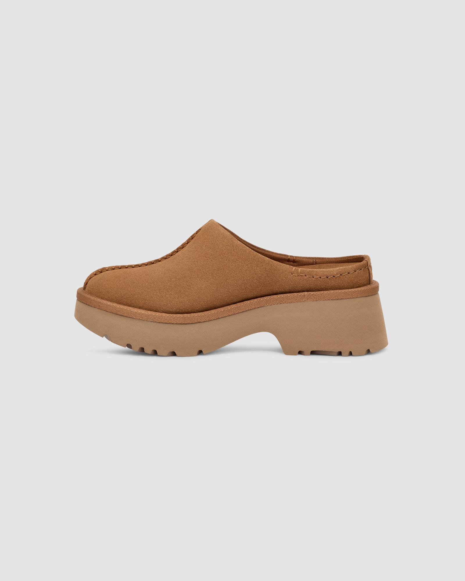 UGG New Heights Clog スリッポン サンダル 関税込☆UGG New Heights Clog 厚底クロッグサンダル スリッポン